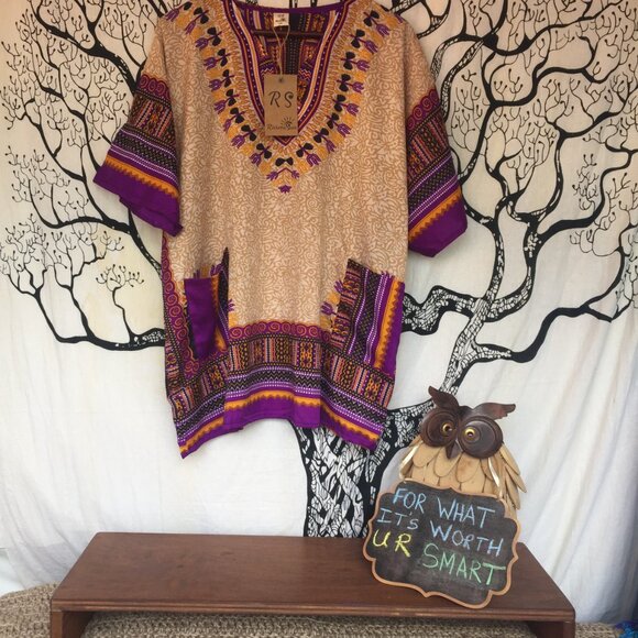 🤗453-You Are FUNtastic 💛Riviera Sun Dashiki - Picture 4 of 6